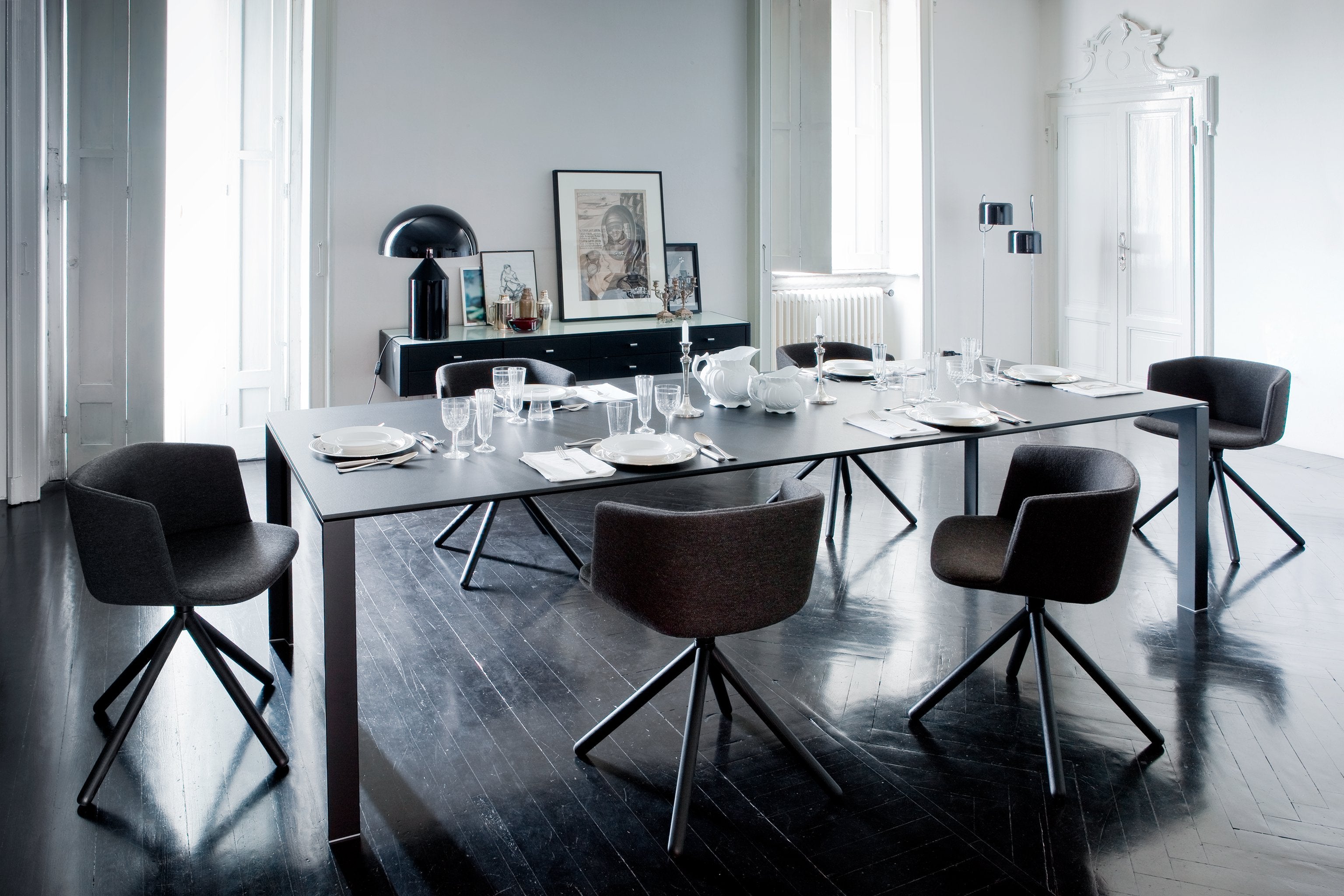Lapalma Cut S148 Modern Dining Chair - Ergonomic Design for Home & Office - Perfect for Kitchens, Dining Rooms & Workspaces