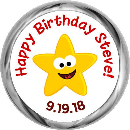 Funny Star Face Stickers for Boys - Birthday Party Favors, Kids Gifts & Classroom Rewards - Perfect for Birthdays, School Events & Party Decorations