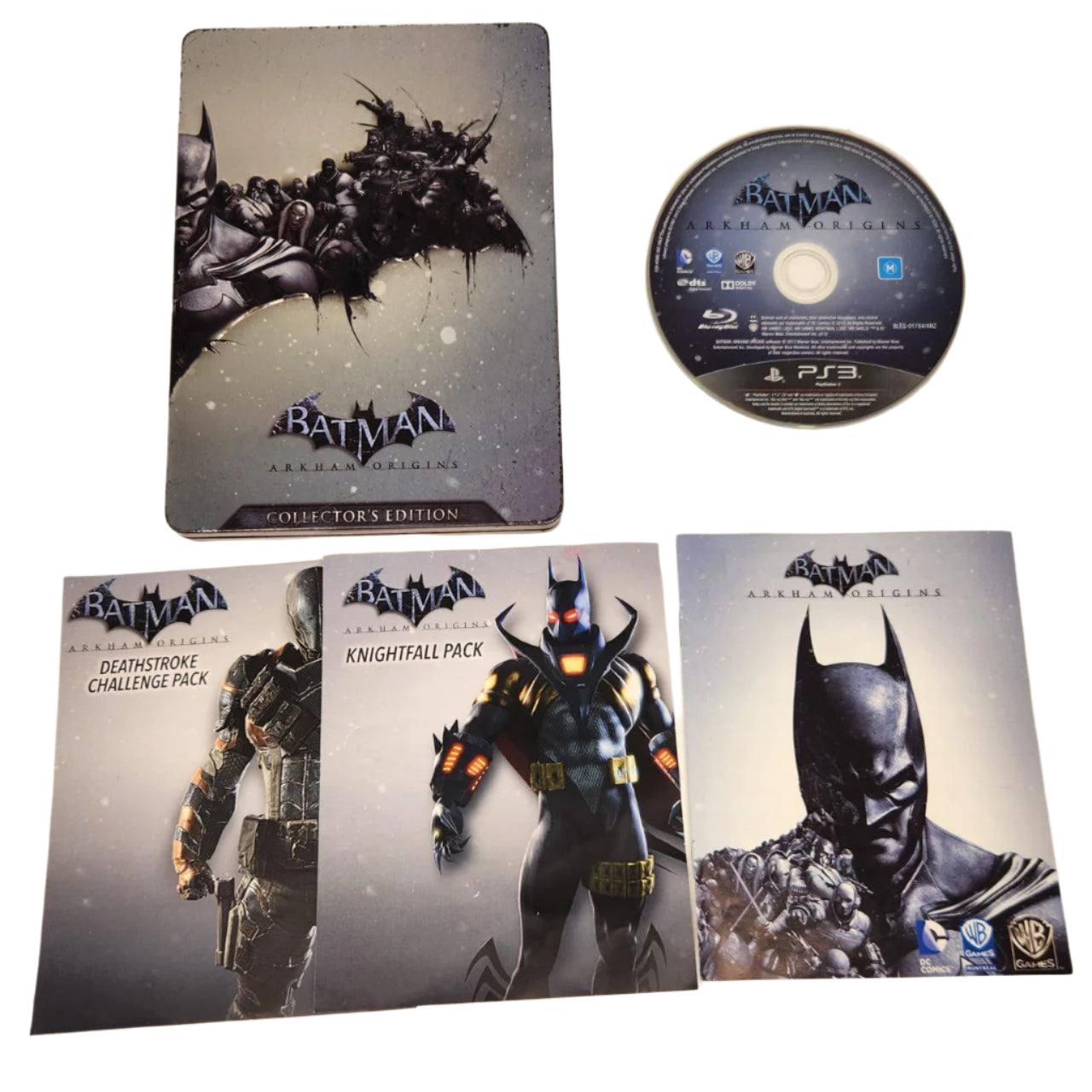 Batman Arkham Origins PS3 Game - Playstation 3 Steelbook Edition | Action-Adventure Video Game for Superhero Fans | Perfect for Gaming Nights & Collectors