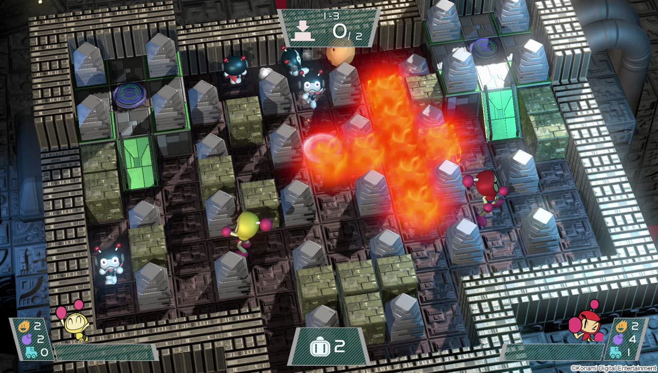Super Bomberman R - Nintendo Switch Game Code in Box | Multiplayer Party Game for Family & Friends Fun