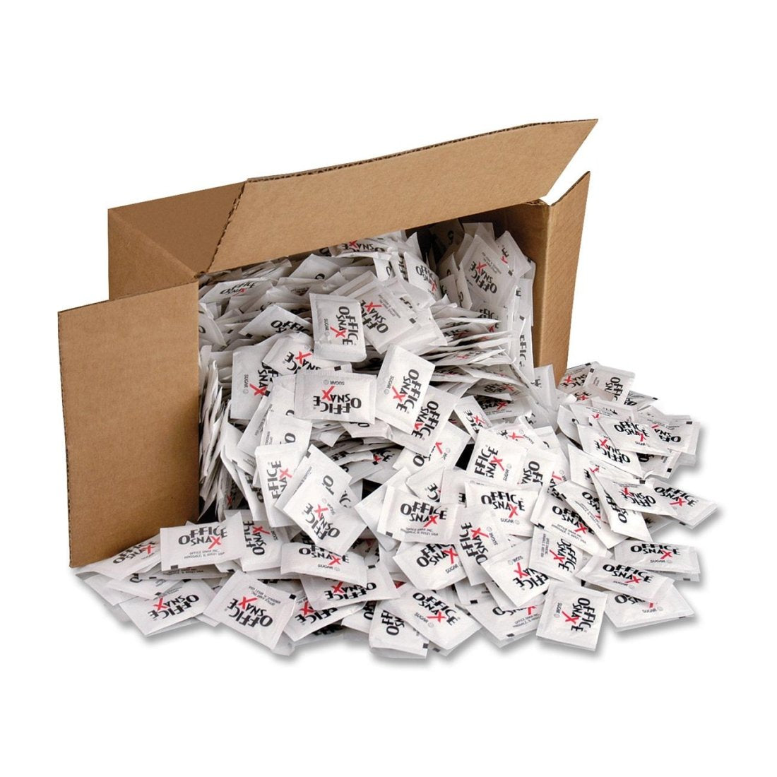 Office Snax Sugar Packets (1200 Count) - Perfect for Coffee, Tea & Beverage Service in Offices, Restaurants & Cafes