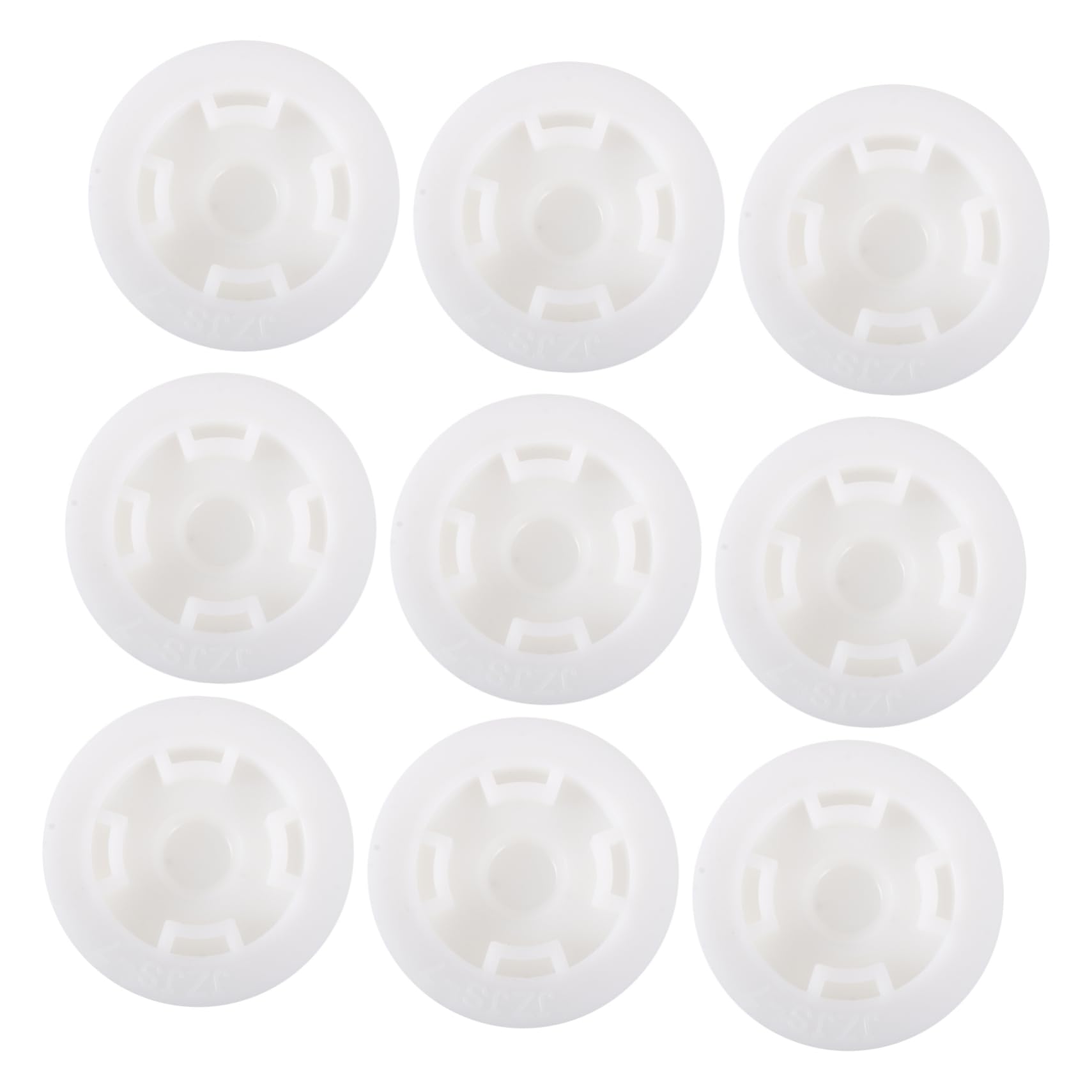 10 Pcs Plastic Bucket Lids - Screw-On Waterproof Covers for Chemical & Water Buckets - Anti-Splash Threaded Sealing Caps - Ideal for Storage, Transport & Outdoor Use