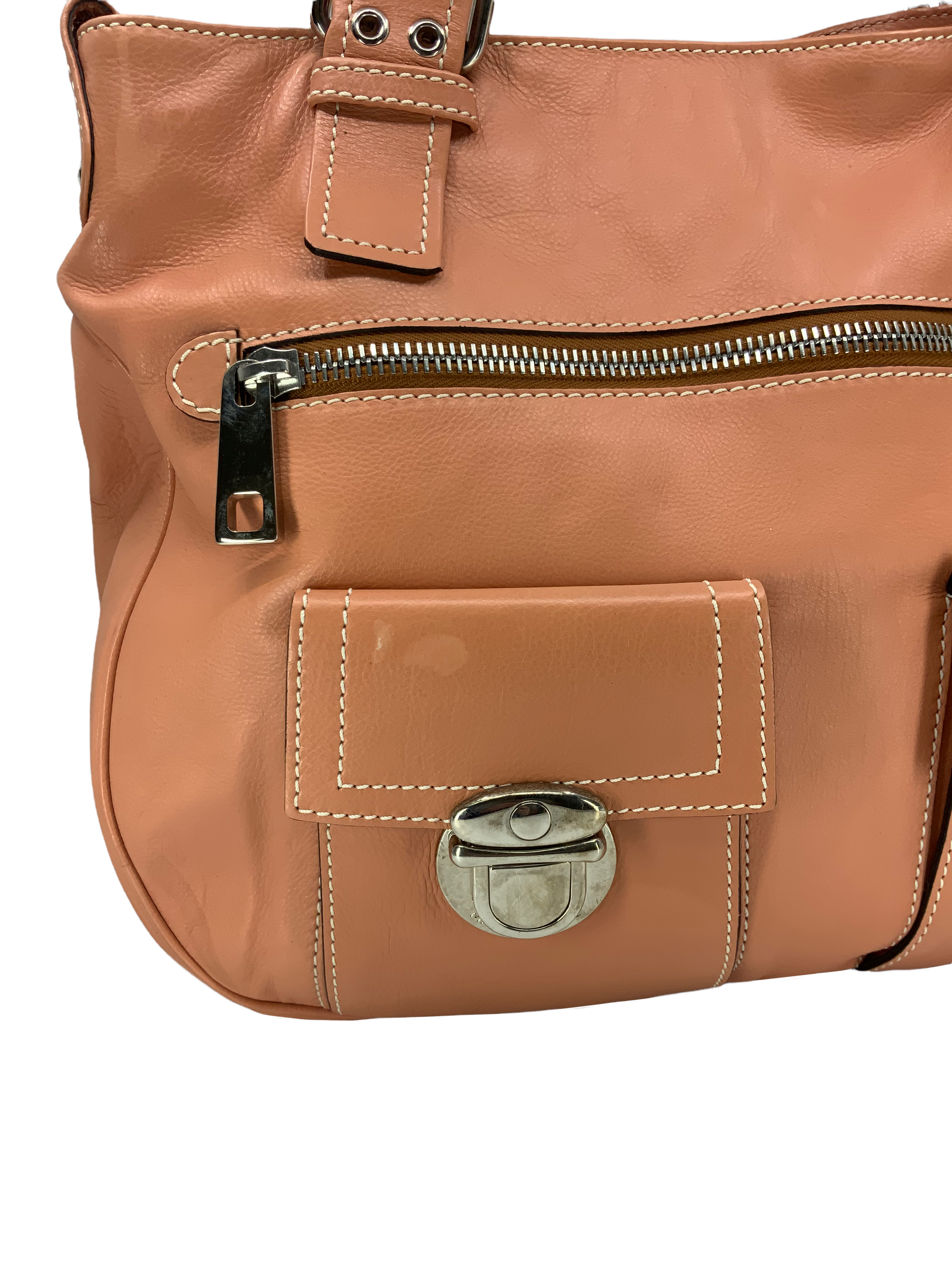 Marc Jacobs Genuine Calfskin Large New Stella Tote Bag - Stylish & Spacious Designer Handbag for Women, Perfect for Work, Travel & Everyday Use