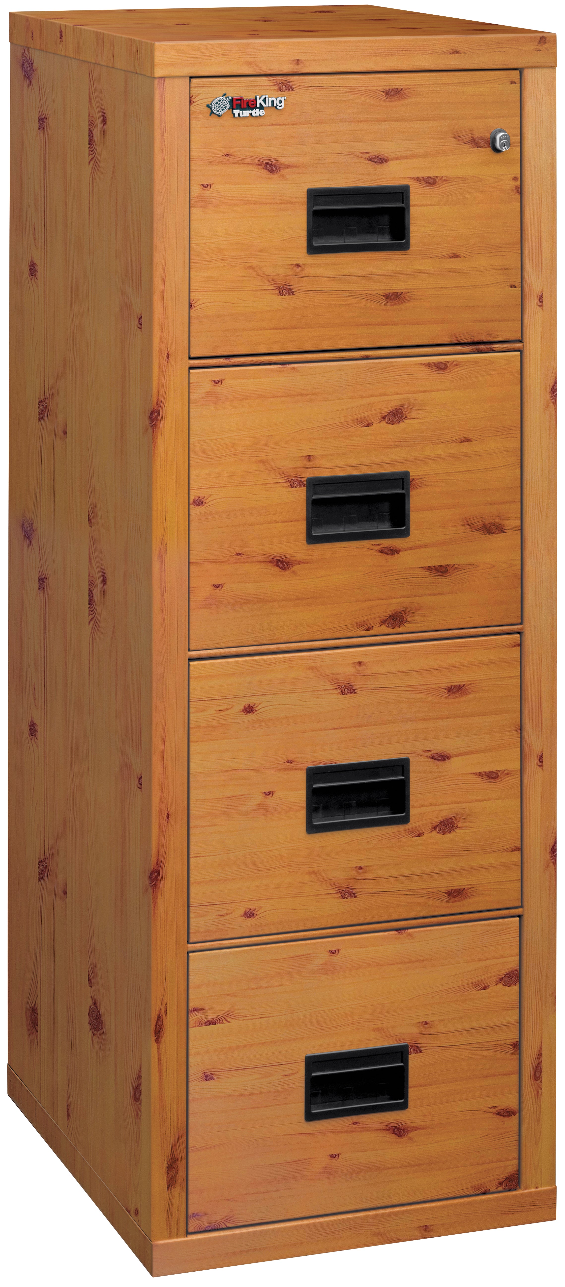 FireKing 4R1822C Premium 4-Drawer Vertical Fireproof File Cabinet - 22