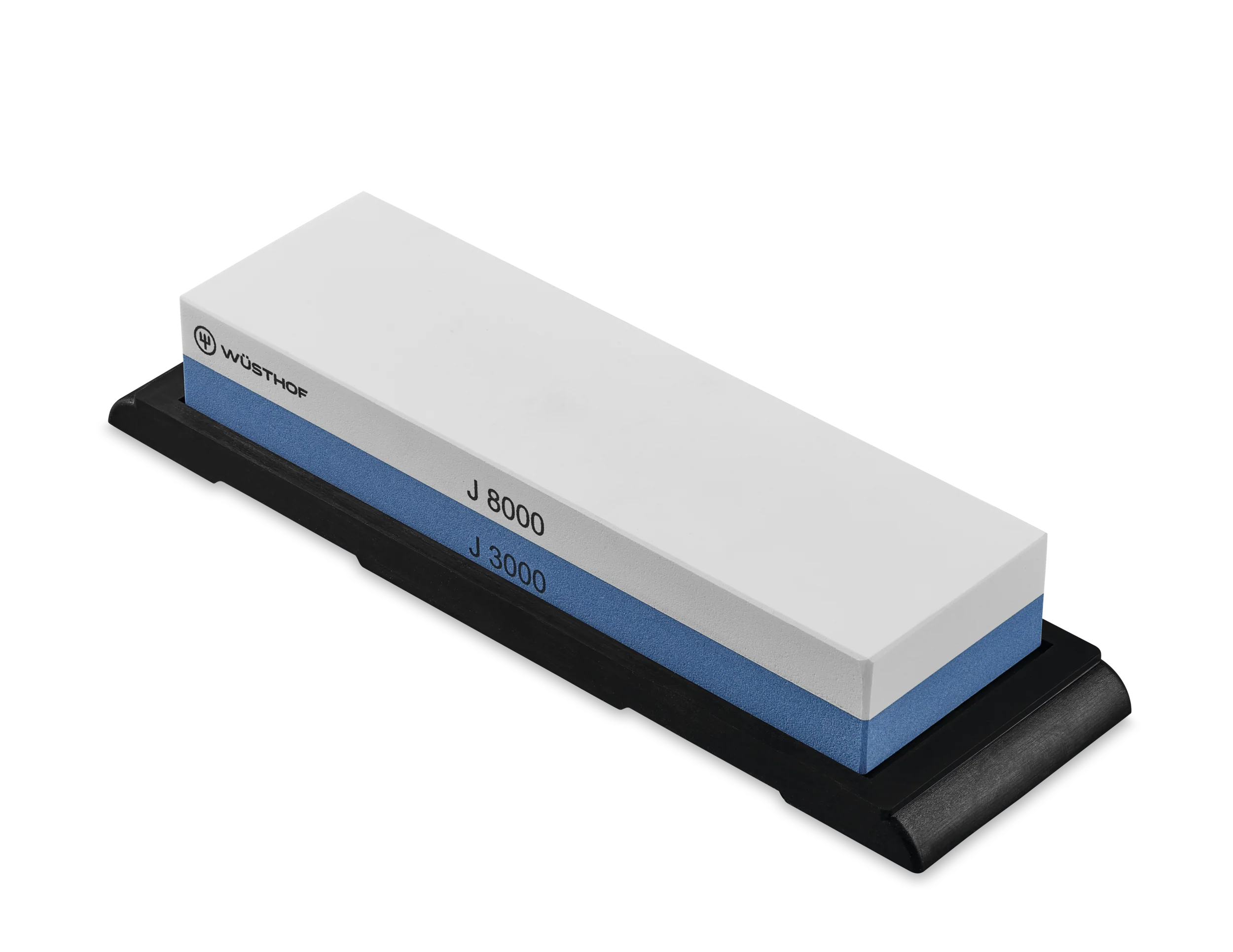 Wusthof 3000/8000 Grit Combo Whetstone - Professional Knife Sharpening Stone for Kitchen, Hunting & Chef Knives - Dual-Sided Sharpener with Non-Slip Base & Angle Guide - Perfect for Home Cooks & Professional Chefs