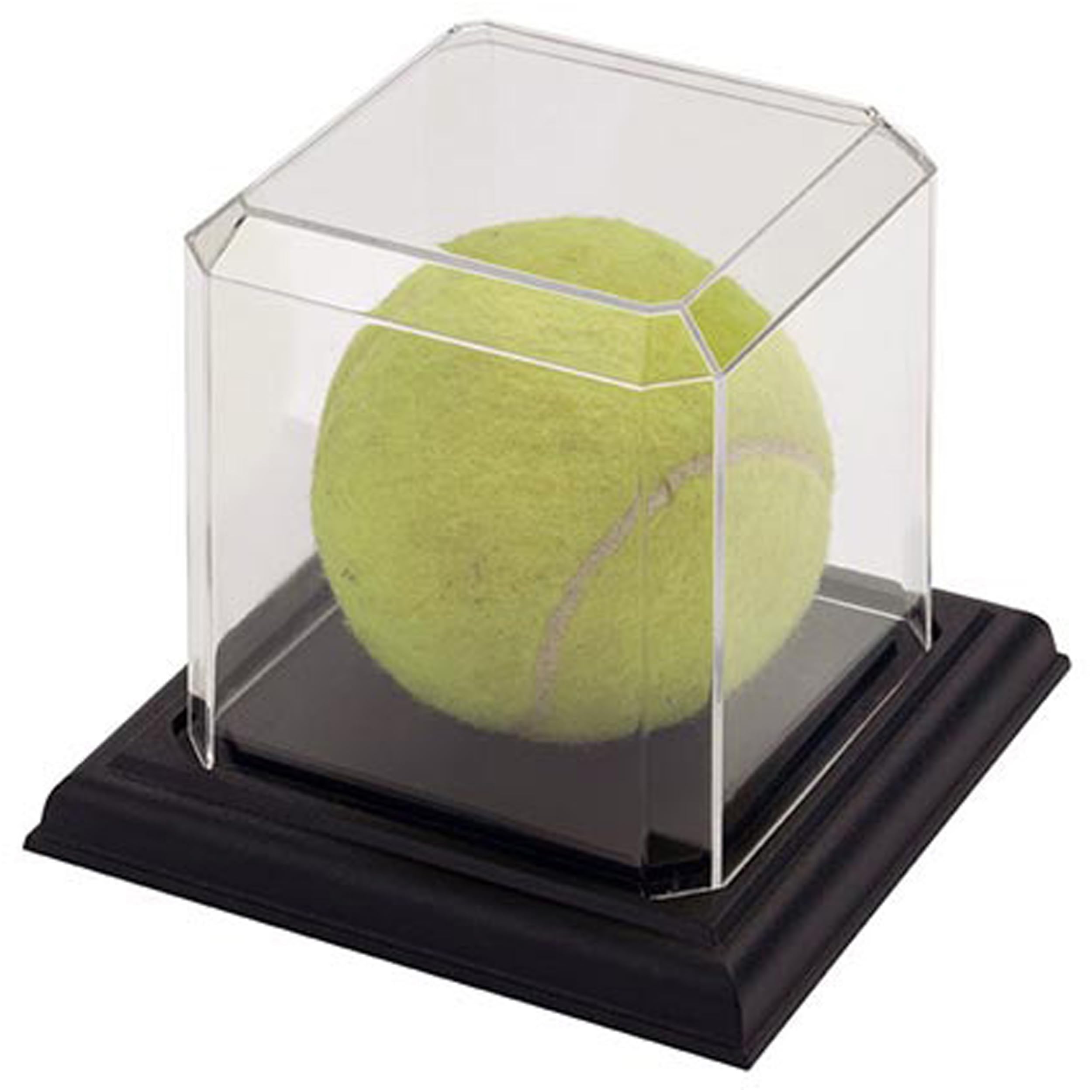 Pioneer Plastics 033CPBASE Clear Baseball Display Case with Base - 3x3x3 Inches - Pack of 2 - Perfect for Collectibles, Autographed Balls & Memorabilia Protection
