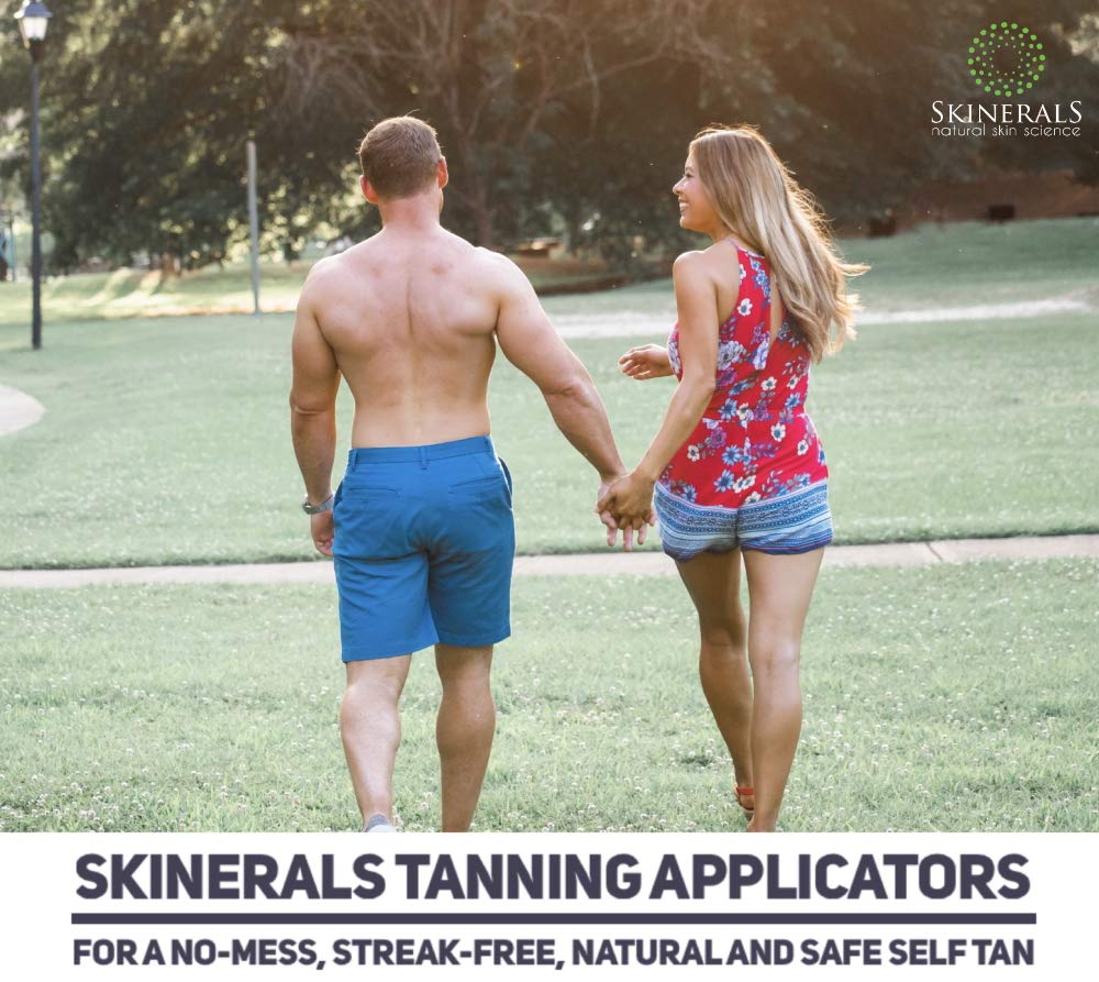 Skinerals Back Wand and Pad Set - Exfoliating & Cleansing Tool for Smooth Skin - Perfect for Acne Treatment, Body Scrub, and Spa Relaxation at Home