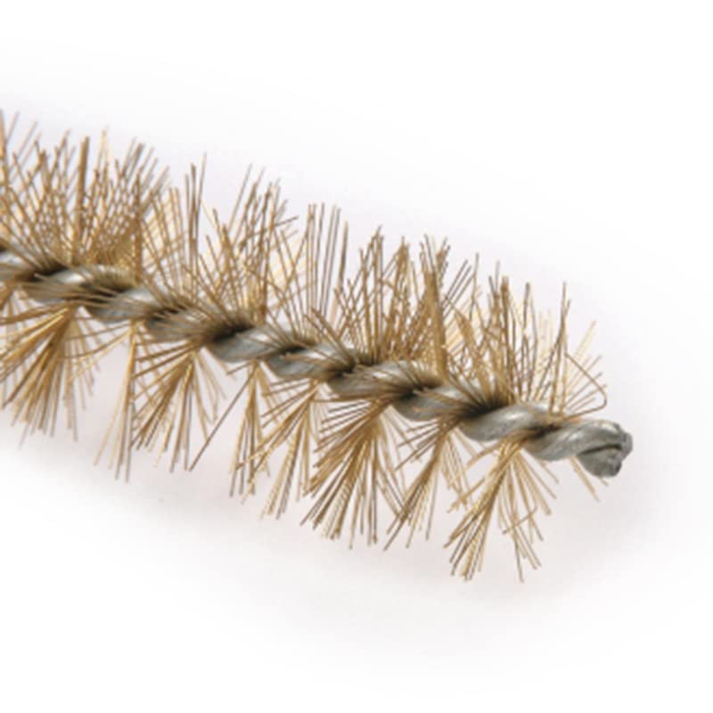 6-Piece Brass Tube Cleaning Brush Set - Stainless Steel Round Wire Brush for Pipes, Auto Parts, Bottles & Guns (6 Sizes) - Perfect for Plumbing, Automotive Maintenance & Home DIY Projects