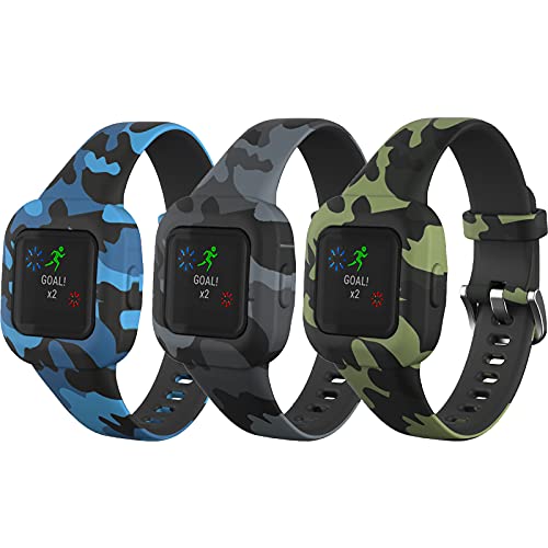 3 Pack:Blue&Green&Gray Camo