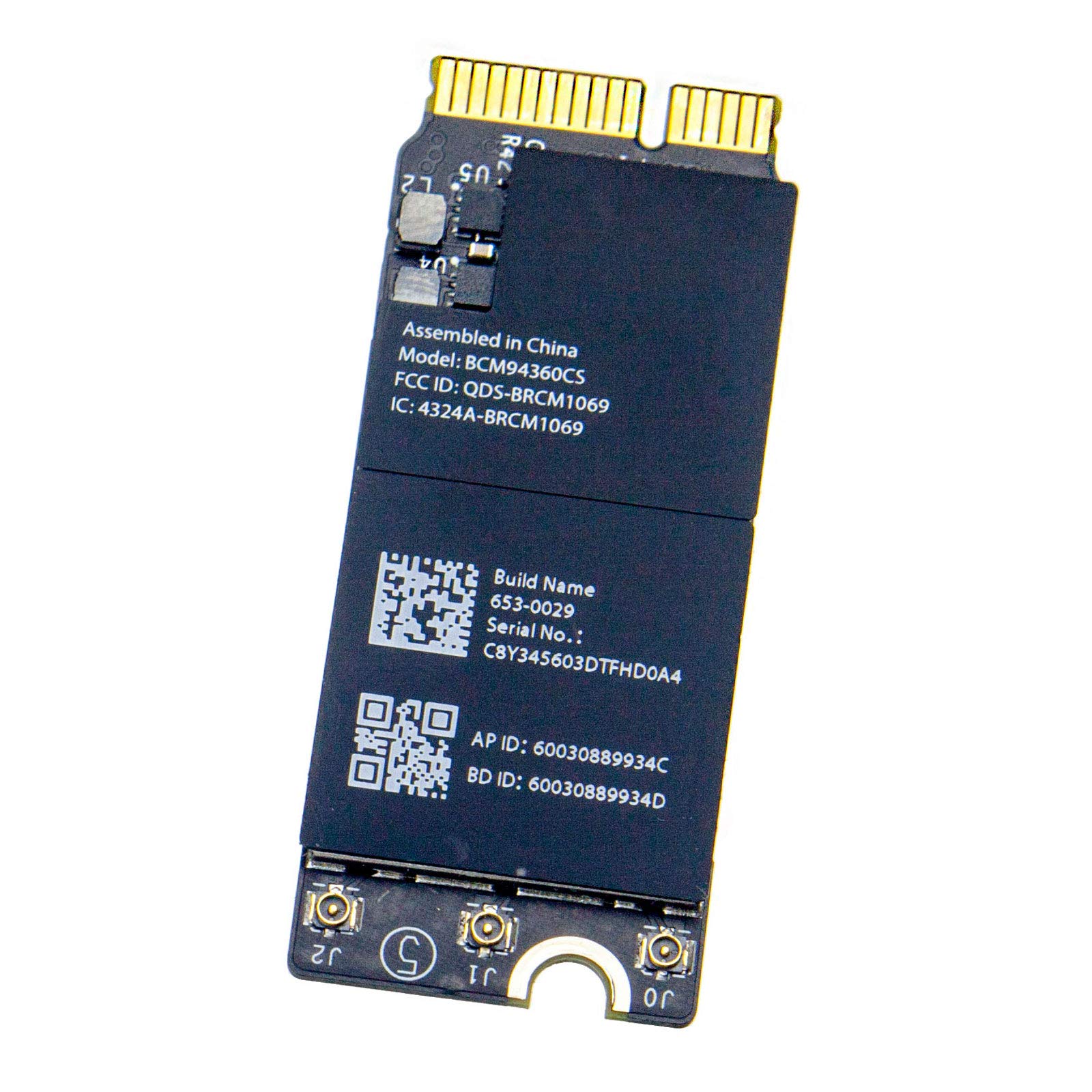 Willhom BCM94360CSAX Wireless Network Card - WiFi & Bluetooth 4.0 Replacement for MacBook Pro 13