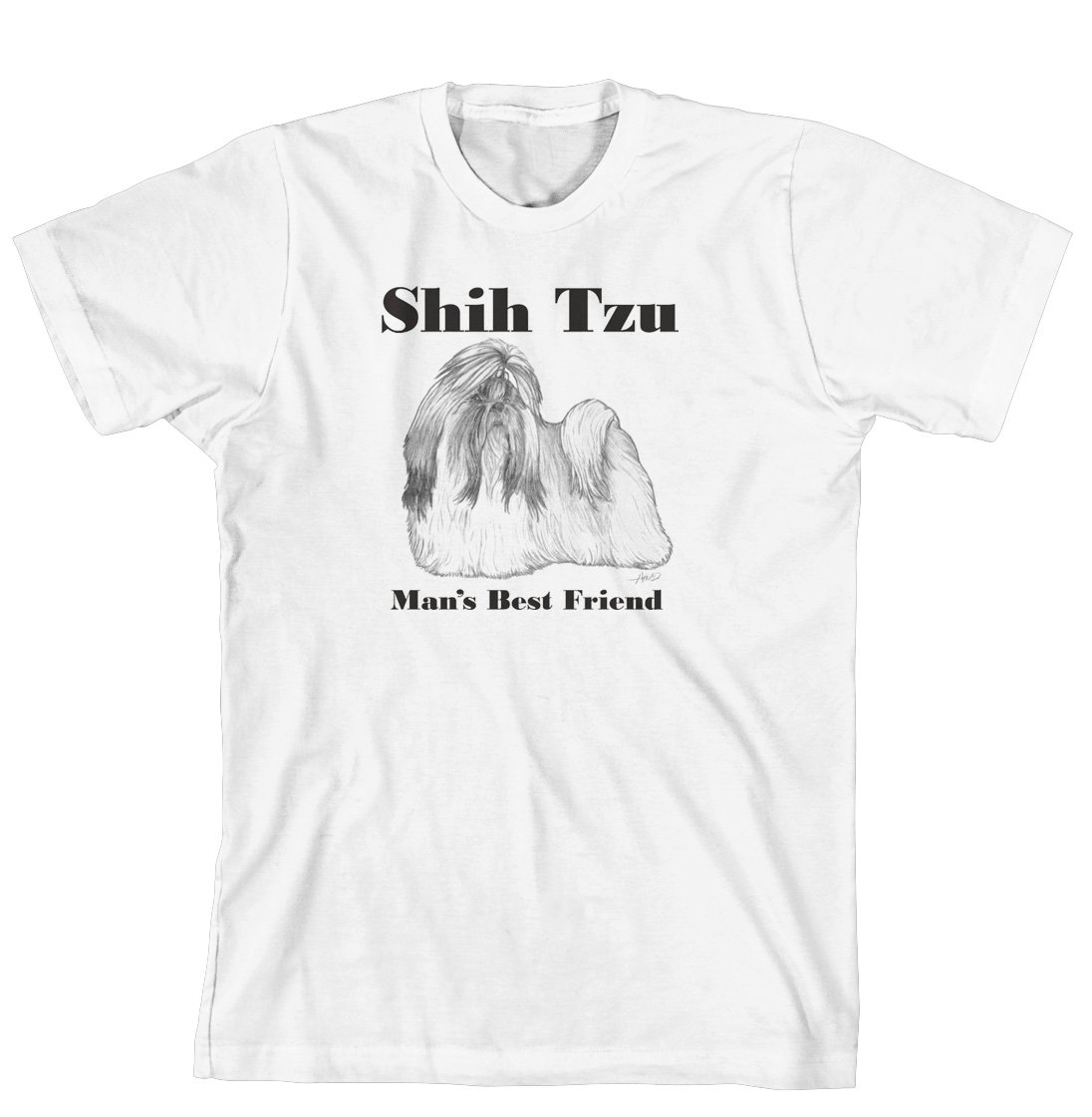 Cahoon's Closet Shih Tzu T-Shirt for Men - Funny Dog Lover Tee - Perfect Gift for Pet Owners & Dog Walkers