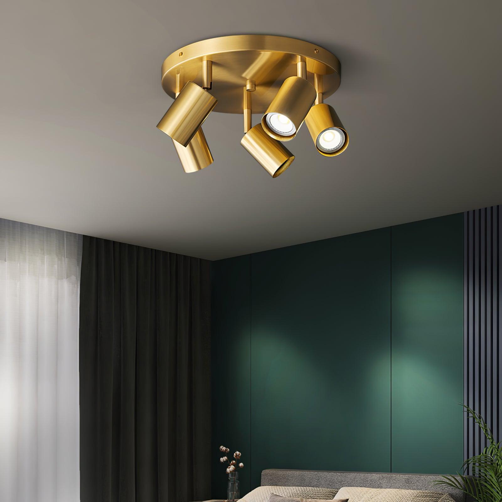 Hugo Hotspot Ceiling Light - Modern LED Flush Mount Fixture for Bedroom, Kitchen, Living Room | Energy Efficient Indoor Lighting Solution | Dimmable Bright White Light for Home & Office
