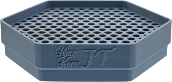 King Kone JT Tray - 60mm Premium Silicone Dab Tool with Non-Stick Surface - Perfect for Concentrates, Wax, and Oil Dabbing Accessories