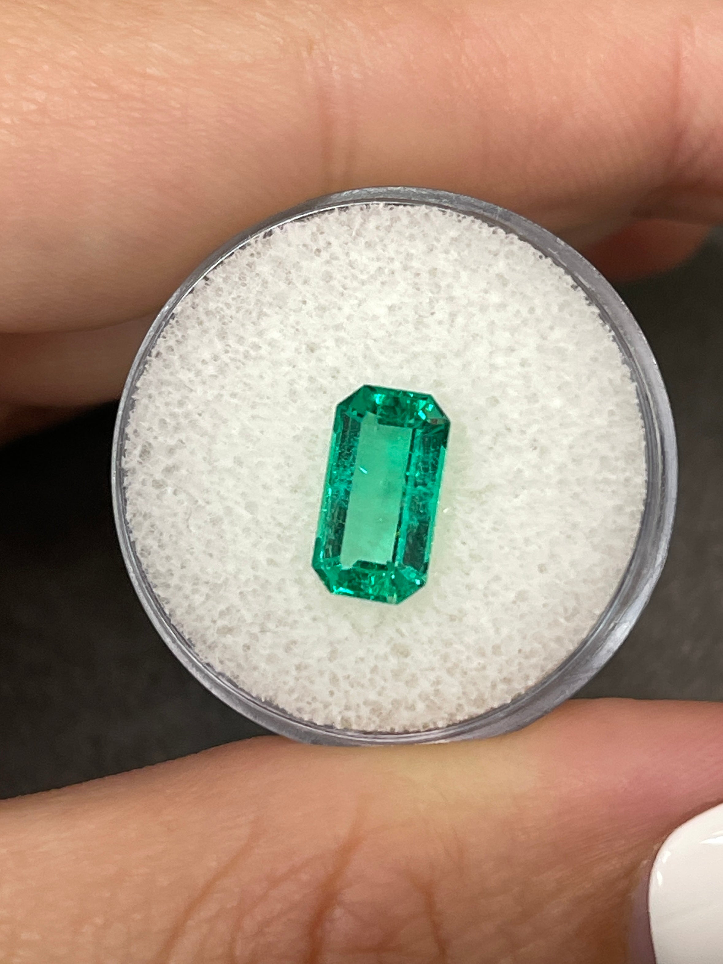 2.15 Carat 11x6mm Luminous Elongated Emerald Cut Gemstone with Clipped Corners - Perfect for Engagement Rings, Wedding Bands & Fine Jewelry