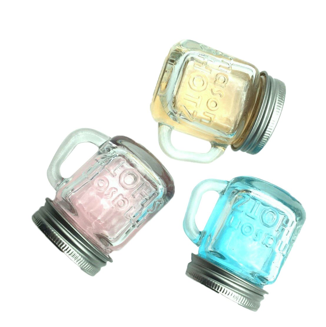 Mini Mason Jar Shot Glasses with Handles (Set of 8) – Leak-Proof Lids – Perfect for Cocktails, Party Favors, DIY Candles & Crafts – Ideal for Weddings, Baby Showers & Home Decor