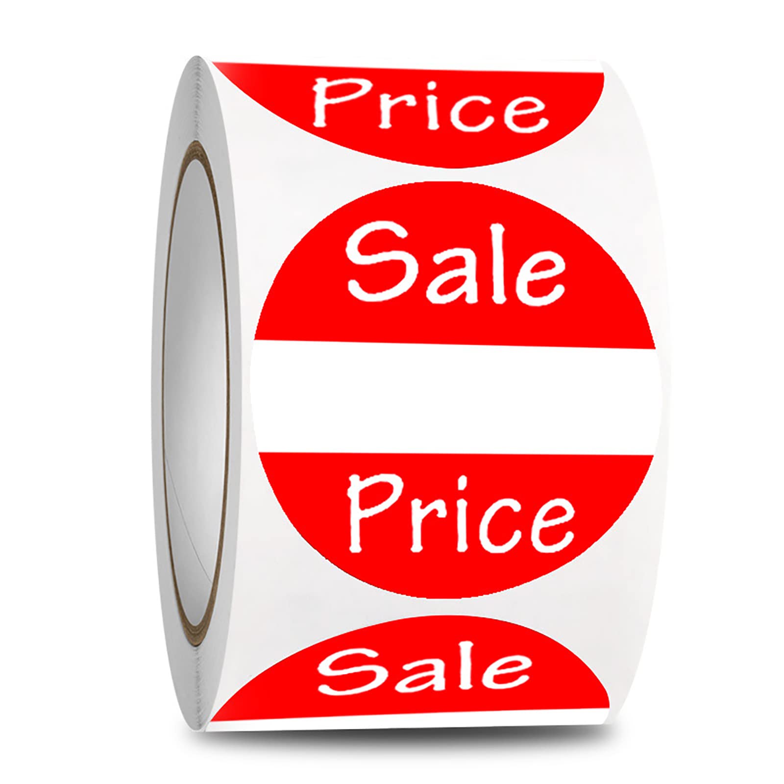1 Inch Round Sale Price Stickers - 500 Labels/Roll for Retail Pricing