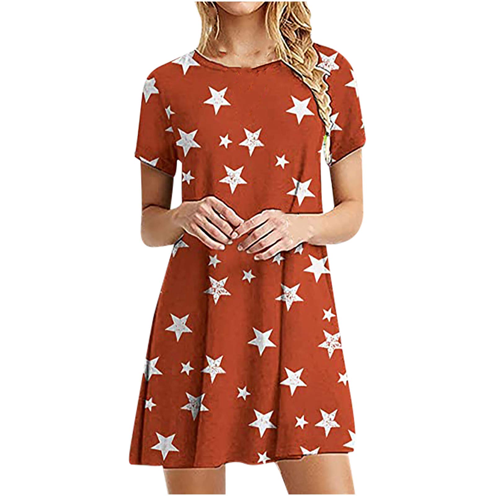 ONHUON Women's Summer Boho Printed Backless Sleeveless Mini Dress - Sexy Casual Beach Party Short Dress for Outdoor Vacations & Date Nights