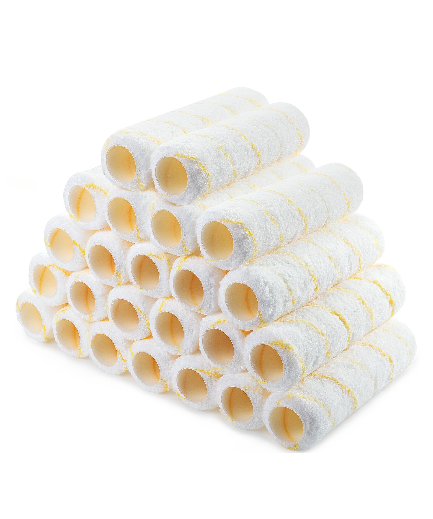 Bates 9-Inch Paint Roller Covers - Pack of 24 | Professional Quality Large Paint Roller Sleeves for Smooth Wall Painting | Perfect for Interior Walls, Ceilings & DIY Home Projects