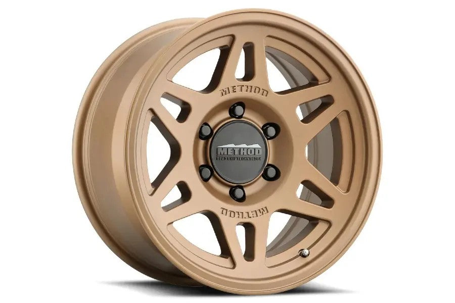 Ford Bronco MR706 Bead Grip 17x8.5 6x5.5 Method Race Wheels in Bronze - Off-Road & Trail-Ready Wheels for Enhanced Traction & Performance