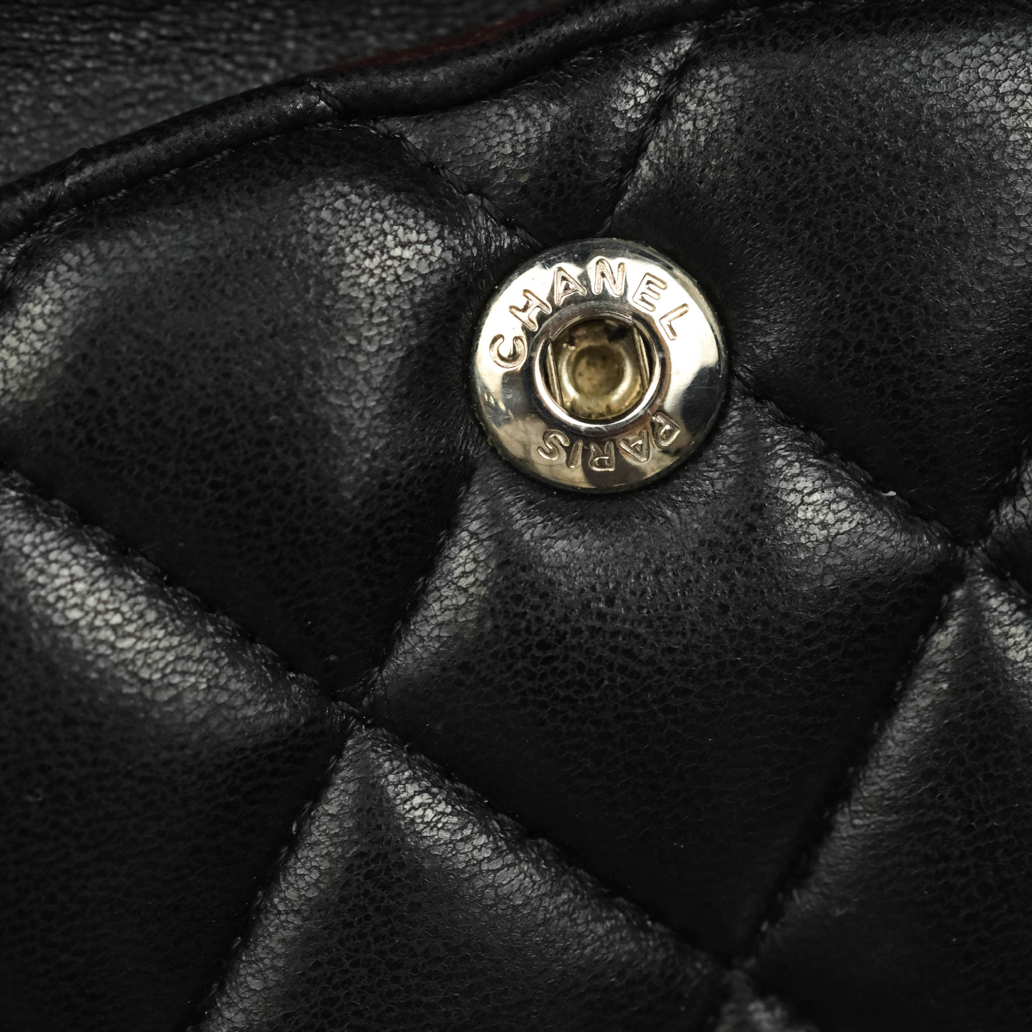 Chanel Classic M/L Medium Double Flap Bag - Black Lambskin Leather with Silver Hardware | Luxury Handbag for Women, Perfect for Work, Evening Events & Everyday Use