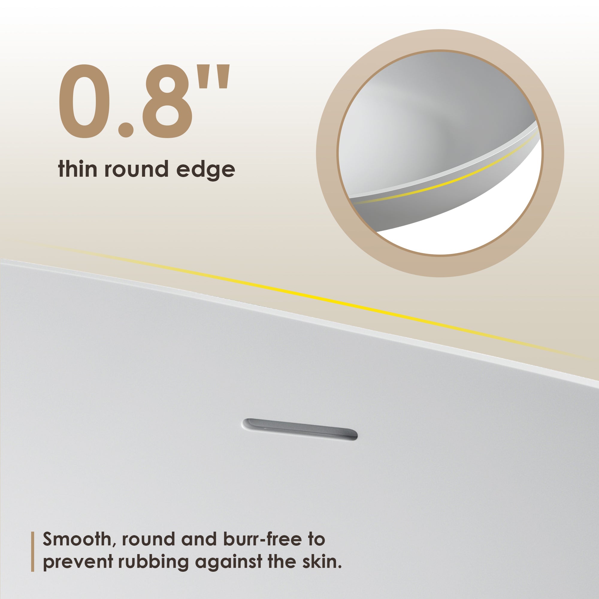 Vespa 63 x 39 Inch Matte White Solid Surface Soaking Bathtub with Integrated Overflow and Matte White Drain - Perfect for Modern Bathrooms, Spa-Like Relaxation at Home