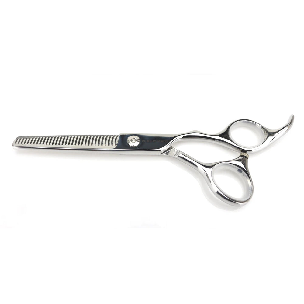 Professional Cricket Hair Scissors Set - 5.75 Inch Styling Shears & 32T Micro-Serrated Thinning Shears for Precision Haircutting | Perfect for Salons, Barbers & Home Hair Styling