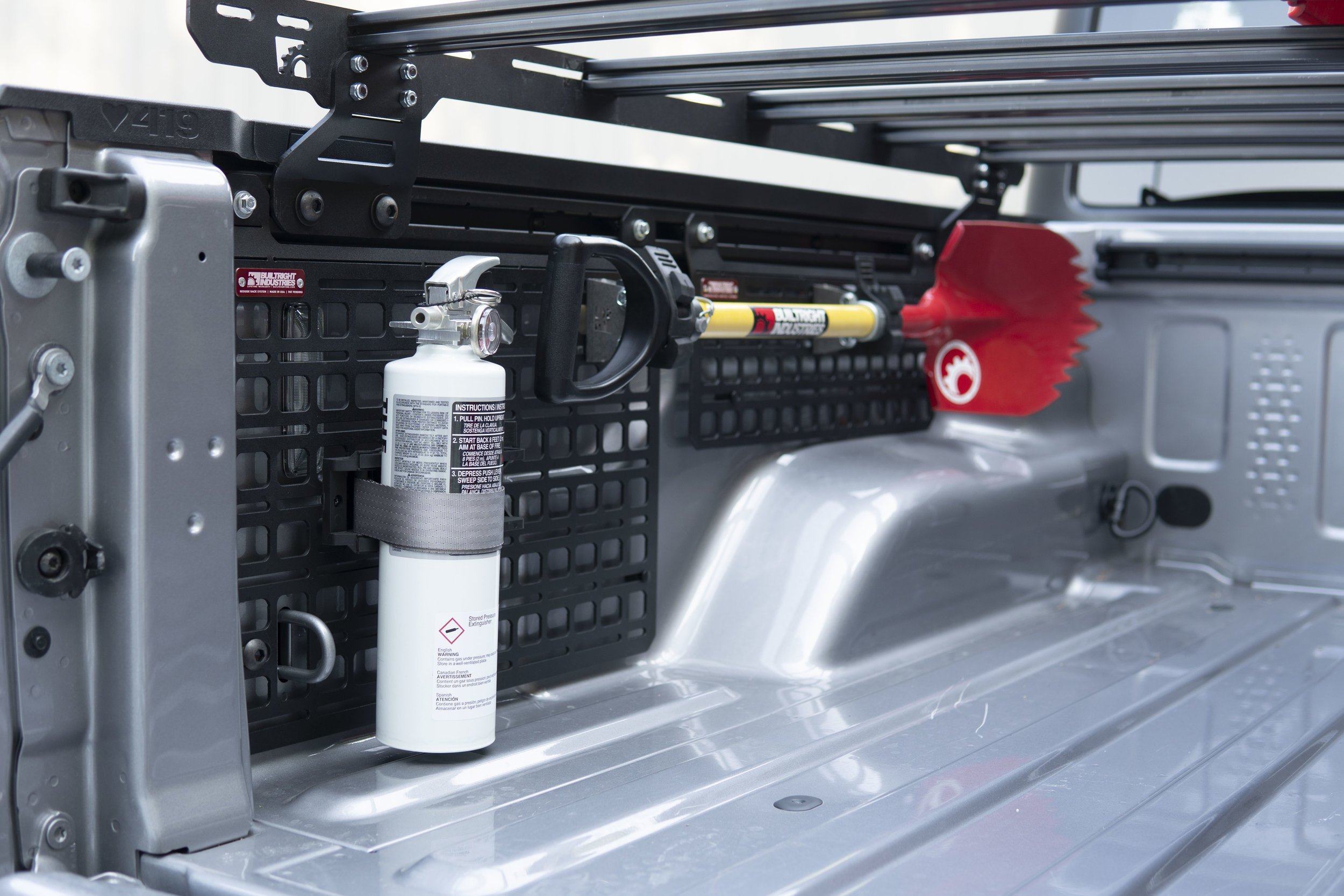 2024 Jeep Gladiator (JT) Bedside Rack System - 4 Piece Kit for Cargo Organization & Off-Road Adventures