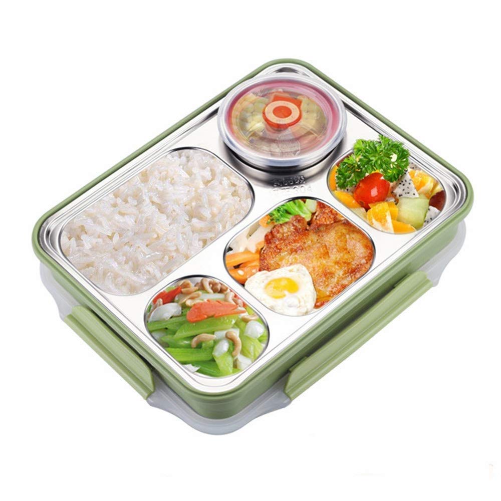 GYDWCH Leak-Proof Meal Prep Containers | Bento Lunch Box for Adults & Kids | Portion Control Food Storage | Perfect for Office, School & Picnics