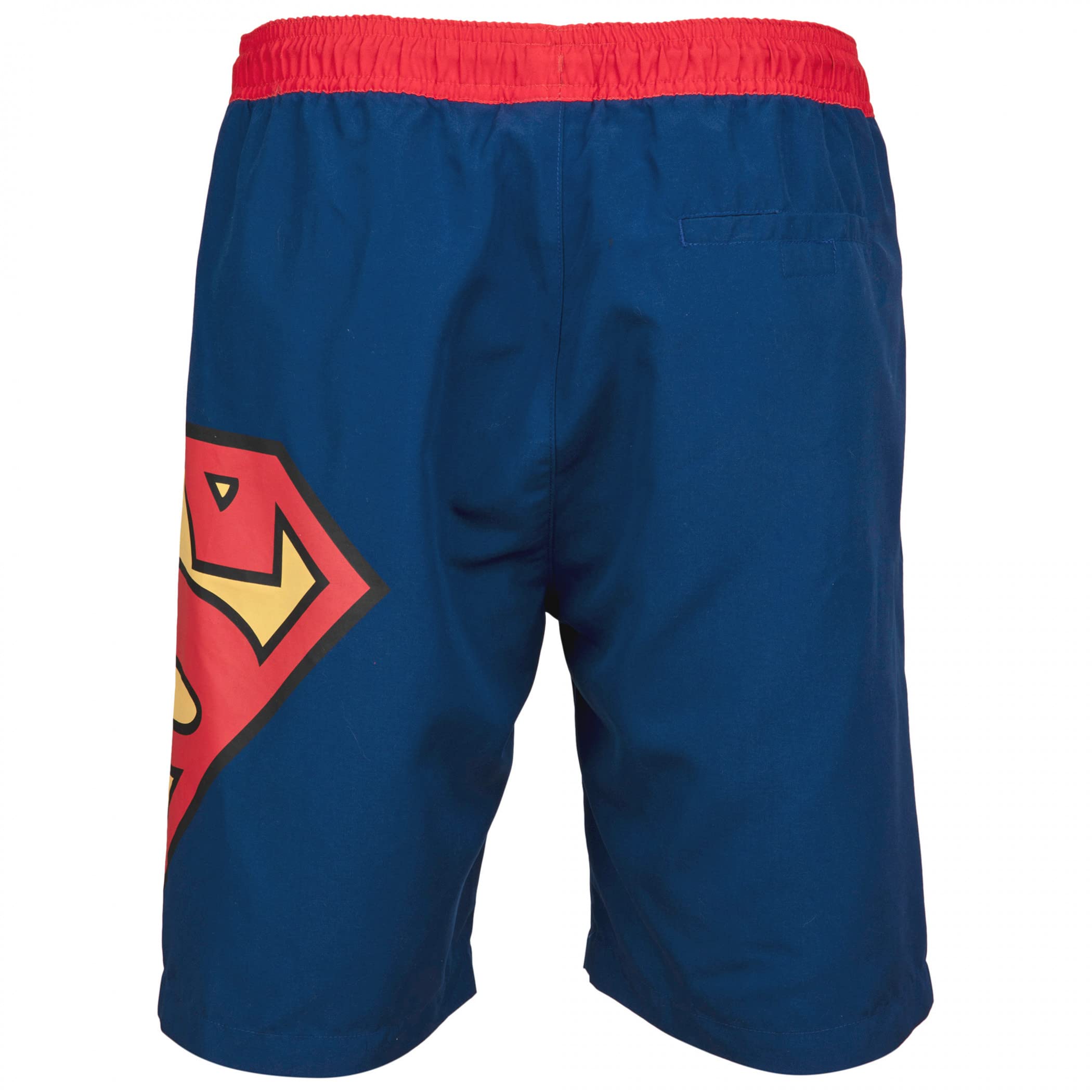 Superman Men's Swim Trunks - Quick Dry Board Shorts for Swimming, Surfing & Beach - Comfortable & Stylish Swimwear for Summer Vacation & Pool Party