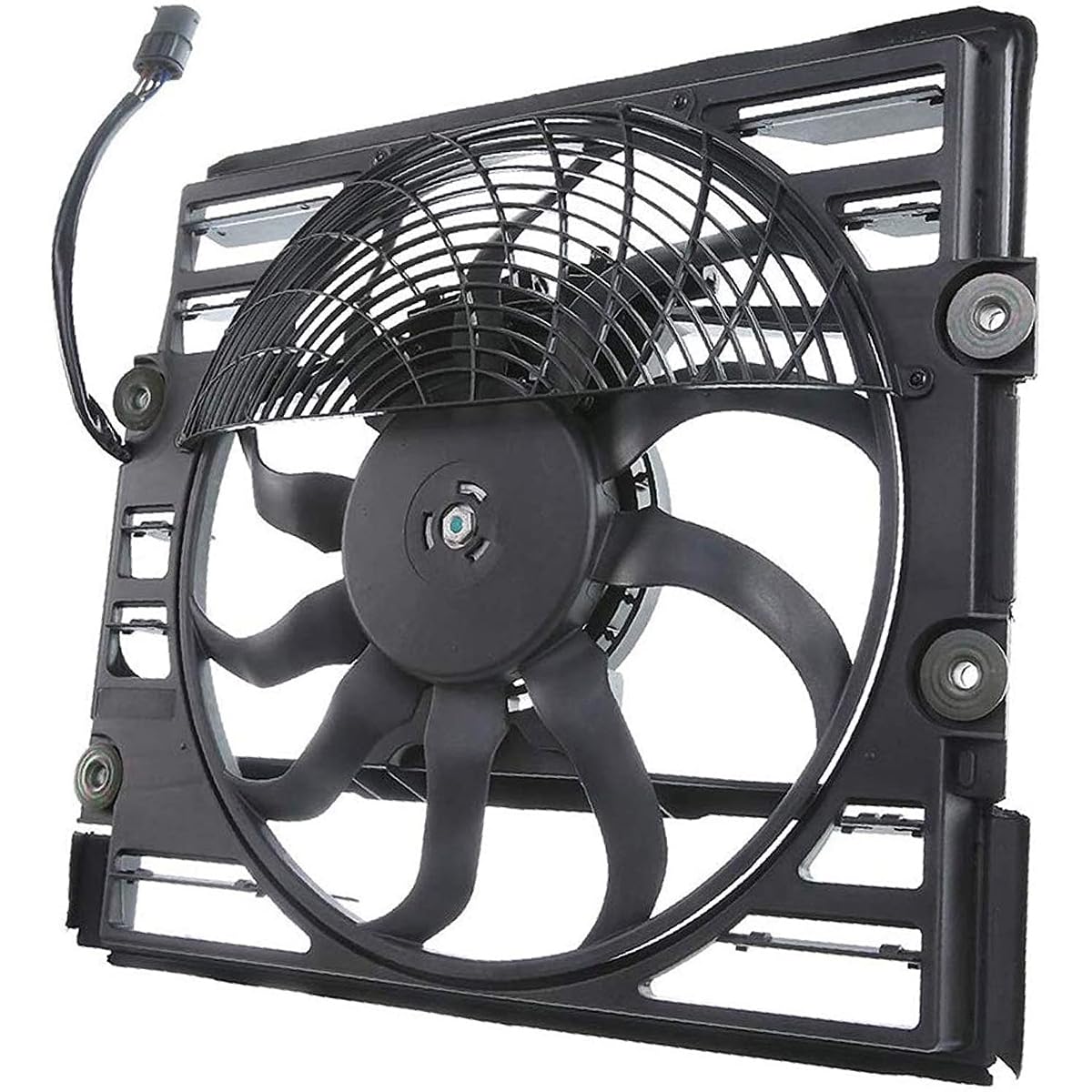 BMW 740i 740iL 750iL E38 Radiator Cooling Fan 621-209 - Compatible with 1996-1998 V8 4.4L & V12 5.4L Petrol Sedan - OEM 344-55010-200 64548369070 64548380774 - Perfect for Engine Cooling System Repair & Maintenance