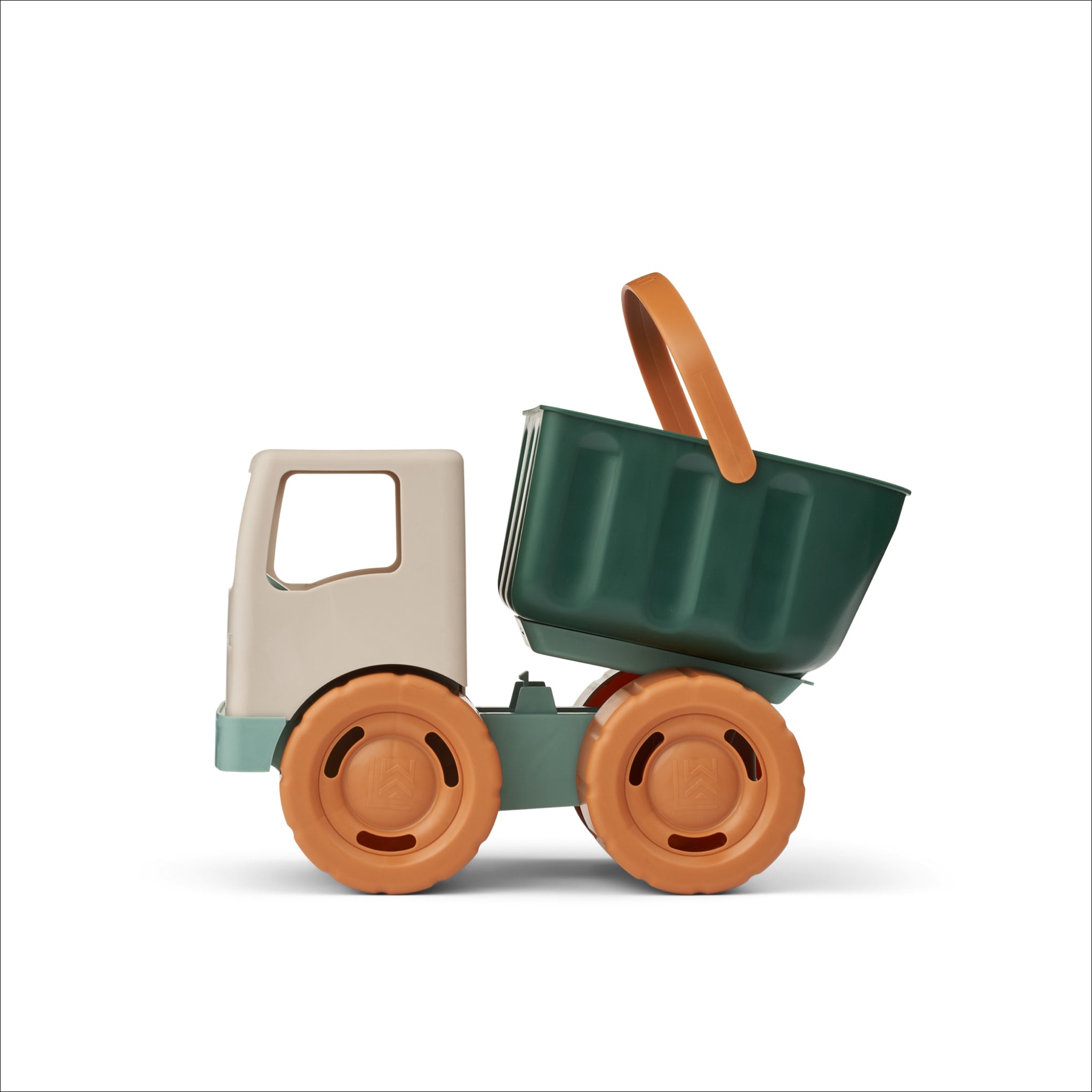 LIEWOOD Beck Sand Truck Toy - Durable Construction Vehicle for Kids, Peppermint Color Mix - Perfect for Sandbox Play, Beach Toys & Outdoor Pretend Play Activities