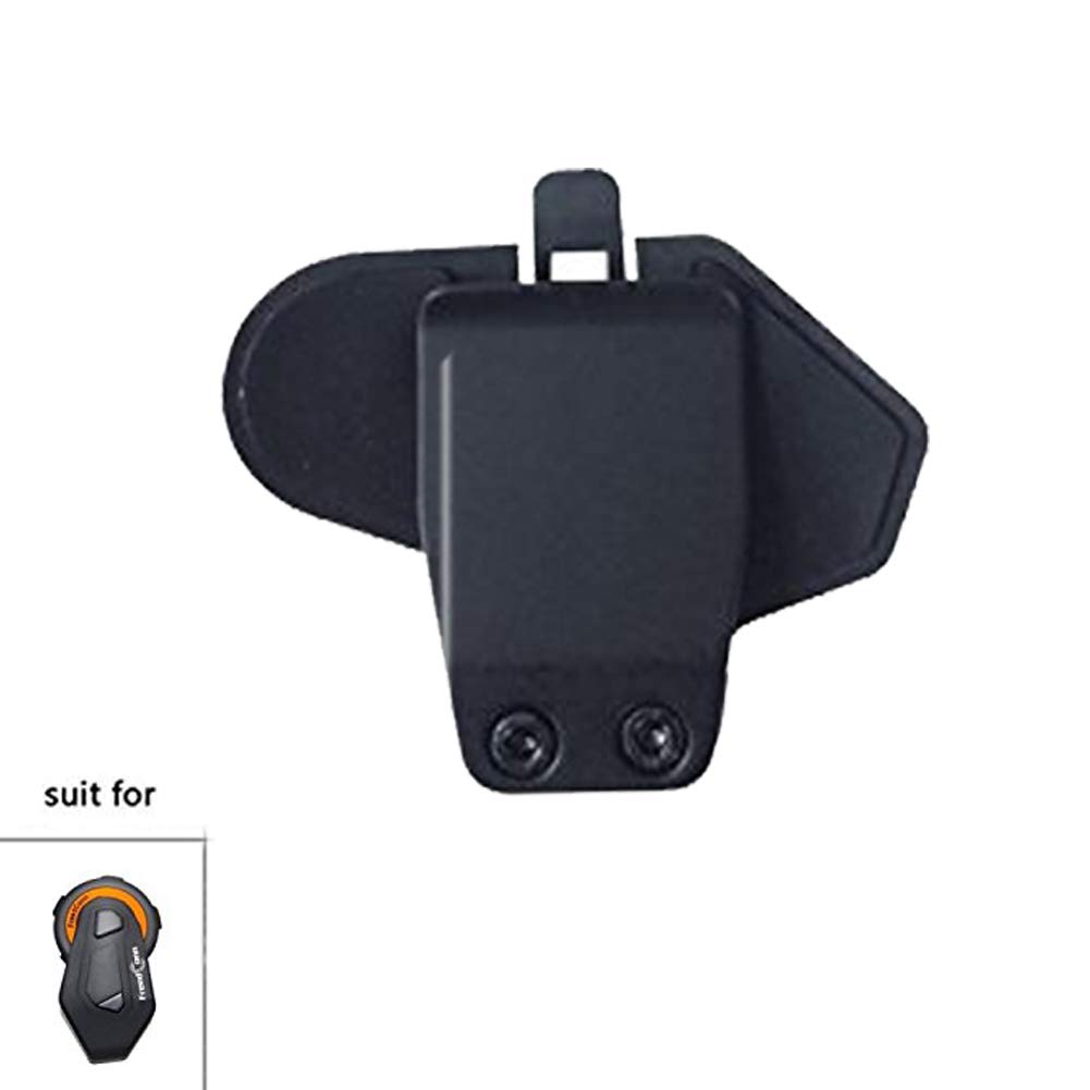 FreedConn Bluetooth Intercom Helmet Clip Mount - Compatible with TMAX Motorcycle Helmets, Remote Headset Bracket Accessory for Hands-Free Communication | Perfect for Motorcycle Riders, Group Tours & Road Trips