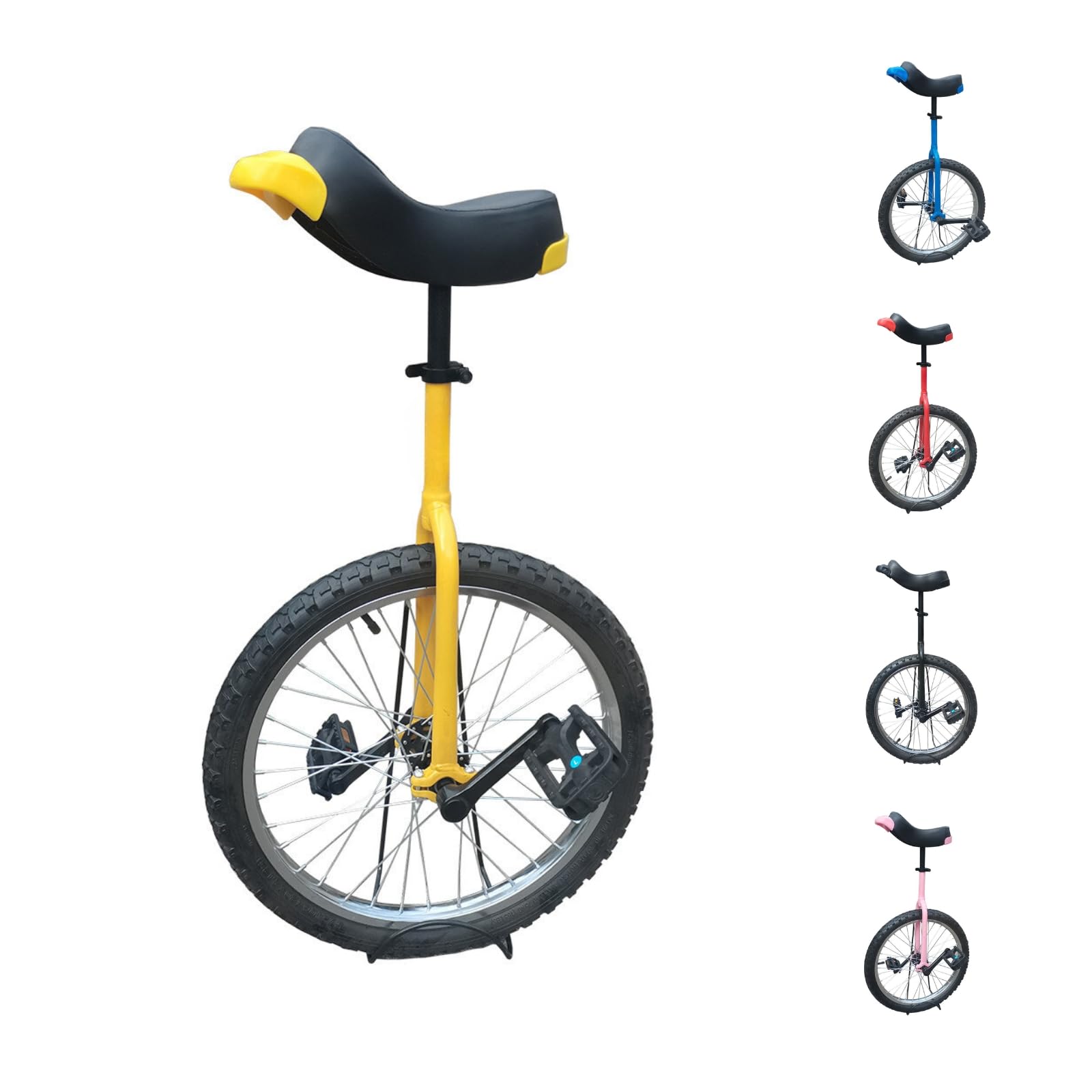 Best Unicycle for Adults - Adjustable Seat & Stand - Perfect for Fitness, Balance Training & Circus Performances | Indoor & Outdoor Use, Commuting & Fun Rides