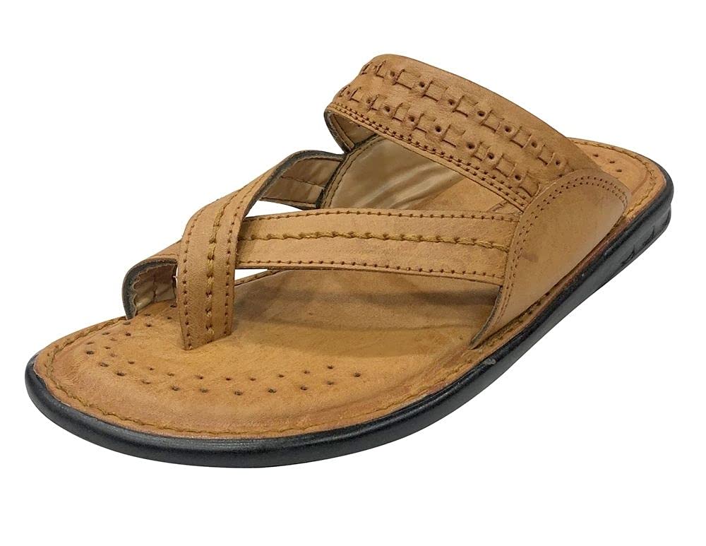 Authentic Indian Kolhapuri Chappals - Handmade Ethnic Slip-On Slippers & Loafers | Comfortable Traditional Footwear for Casual Wear, Home, and Cultural Events