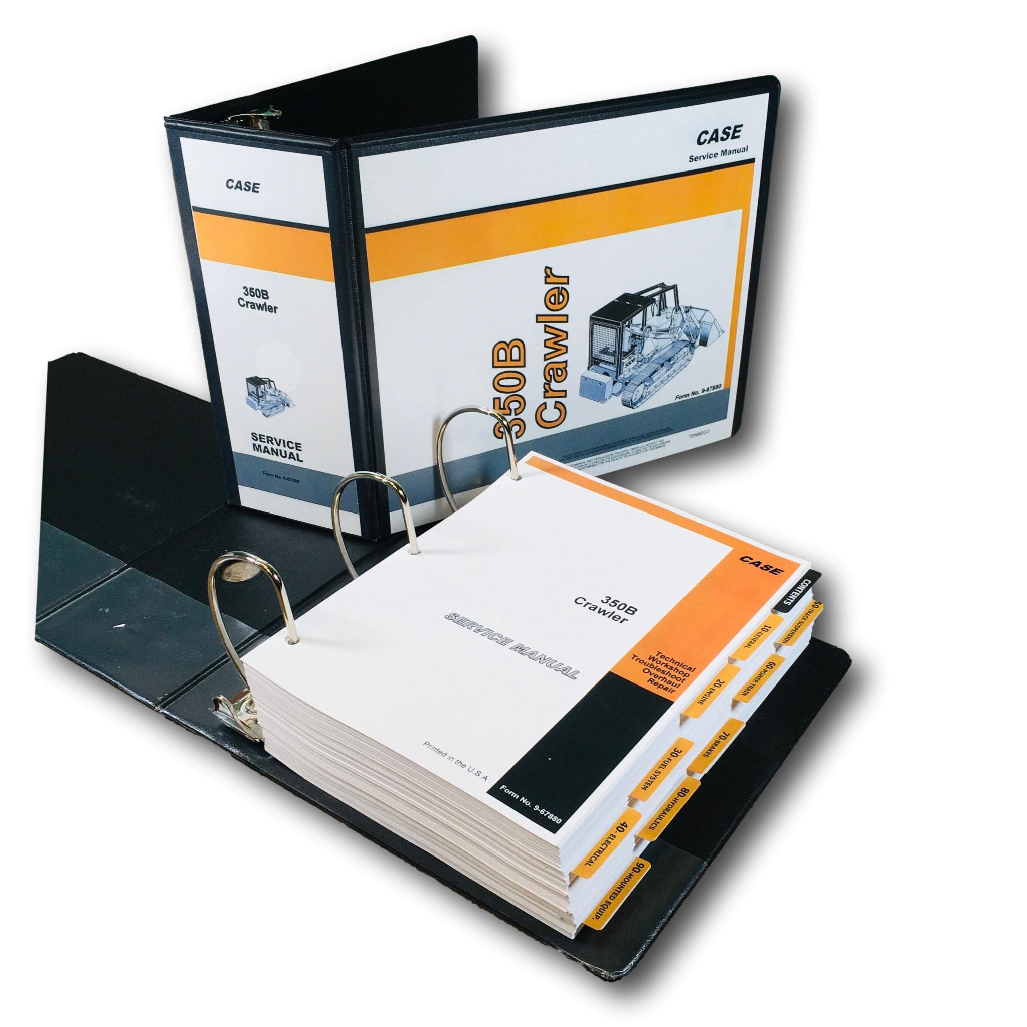 Case 350B Crawler Dozer Loader Service & Repair Manual - Technical Shop Book for Maintenance & Troubleshooting | DIY Fixes & Professional Mechanic Guide