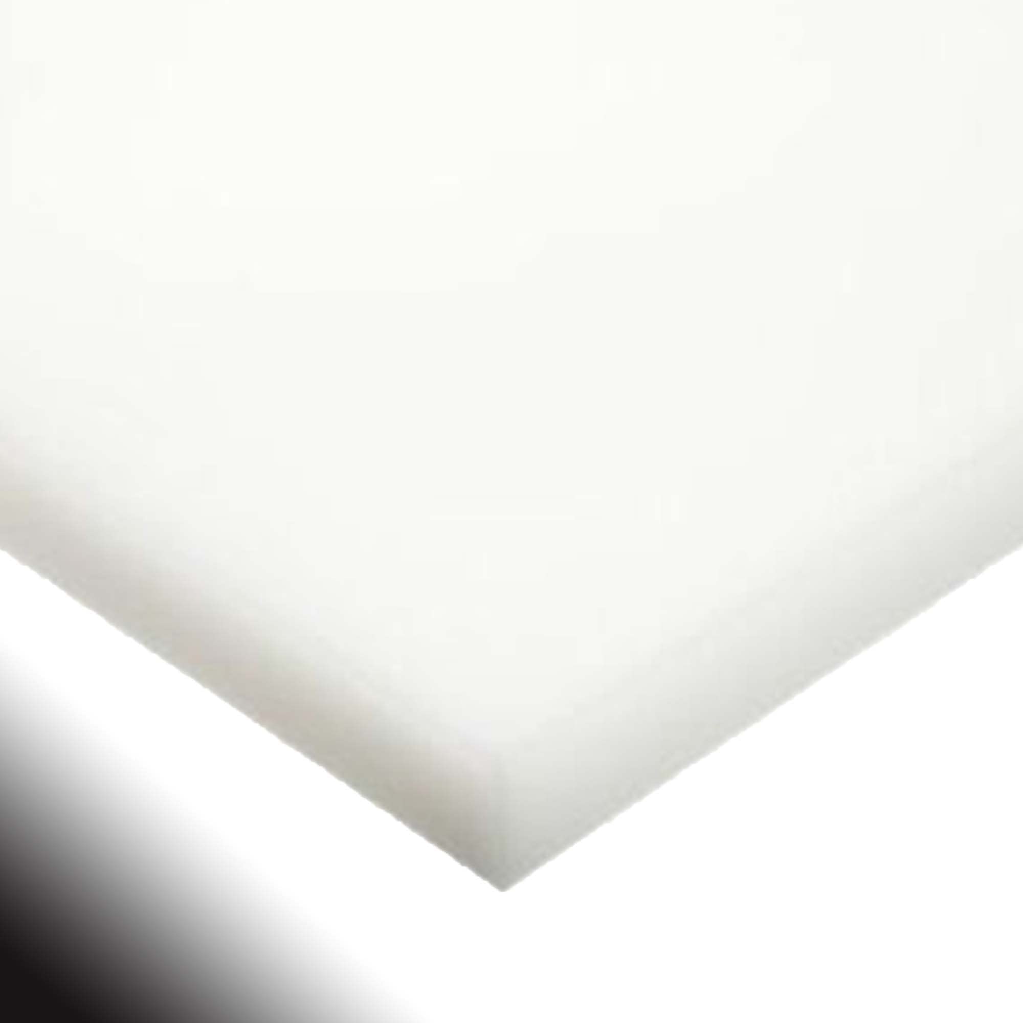 Premium White HDPE Plastic Sheet 3/4