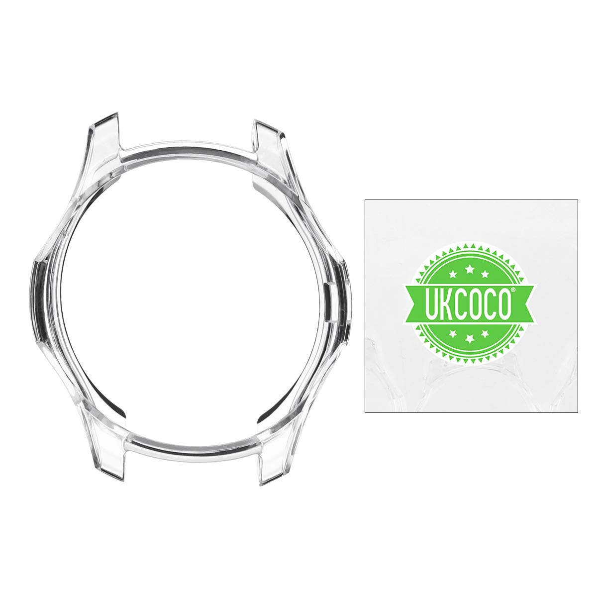 UKCOCO 3-Pack Smart Watch Case Cover - Durable Metal Frame Protector for Apple Watch & Samsung Galaxy Watch - Perfect for Workouts, Outdoor Activities & Daily Wear Protection