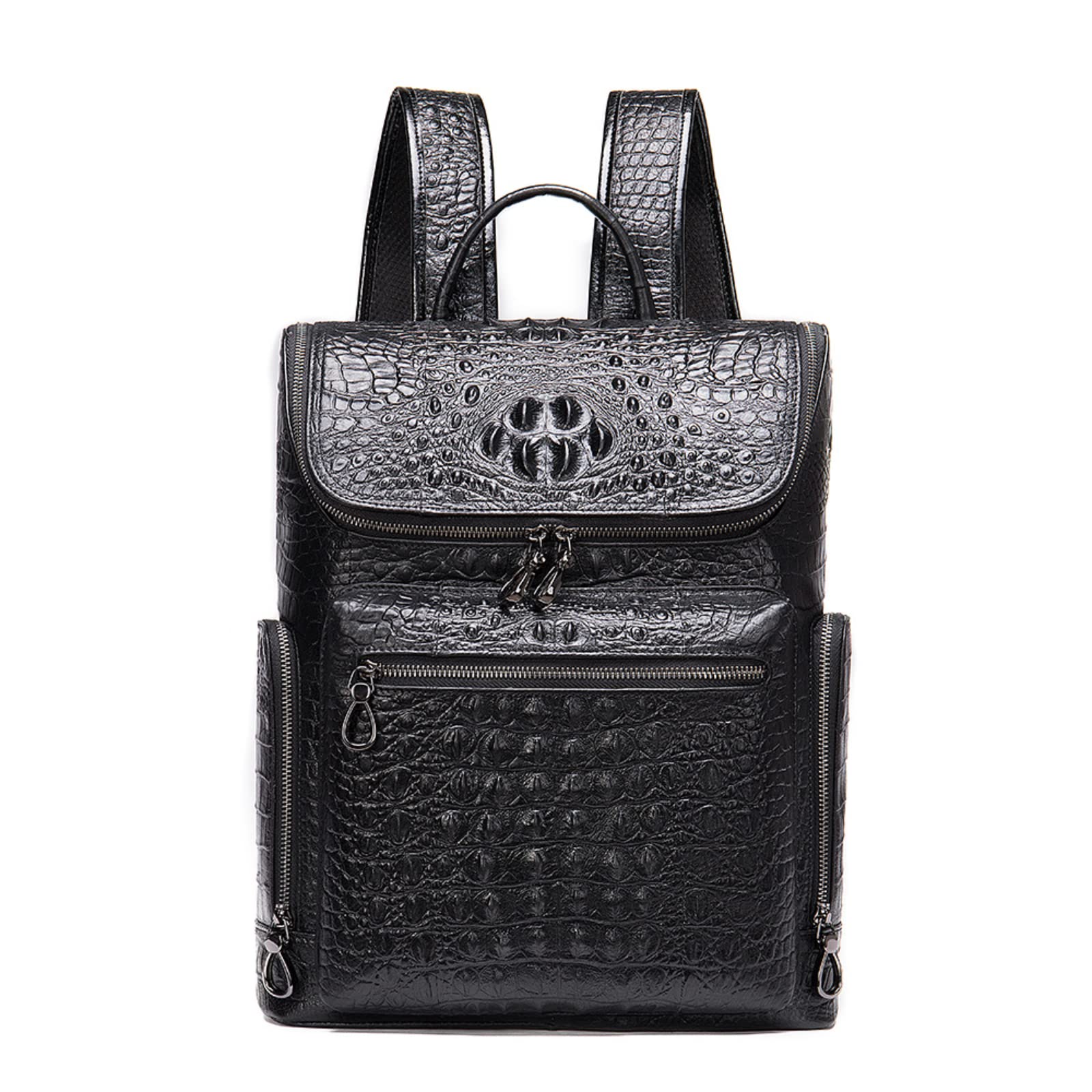 Premium Genuine Leather Backpack for Men - 14