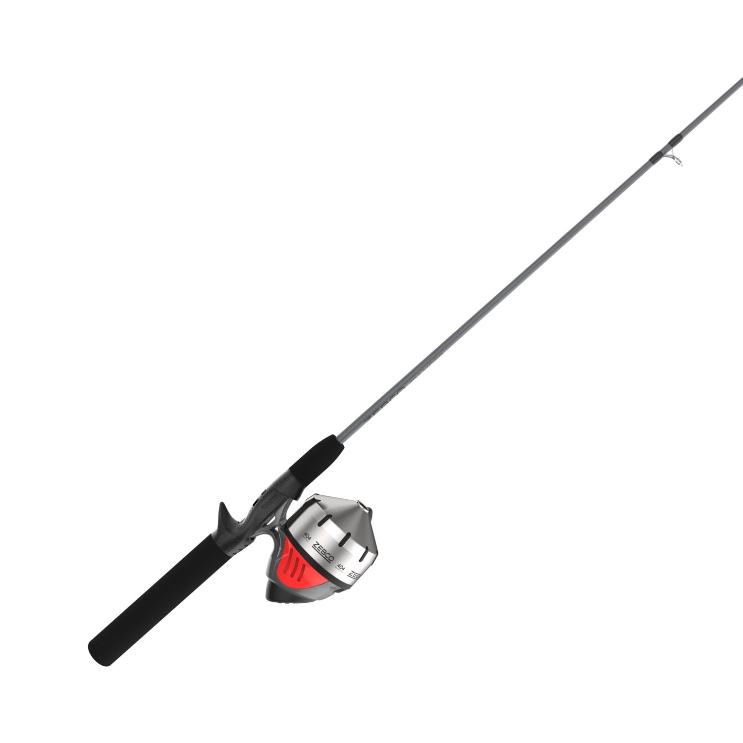 404 Hoss 5'6 Medium 2-Piece Spincast Fishing Rod and Reel Combo with Eagle Claw Tackle - Perfect for Freshwater Fishing, Bass Angling, and Light Saltwater Use