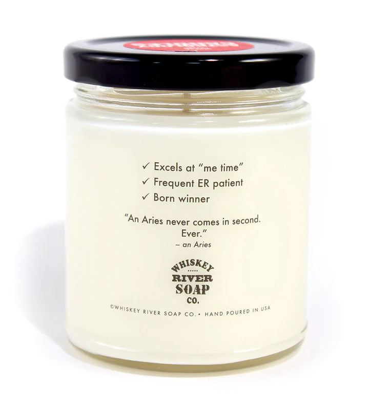Aries Zodiac Sign Scented Candle - Perfect for Meditation, Relaxation & Astrology Gifts | Home Decor & Spiritual Rituals