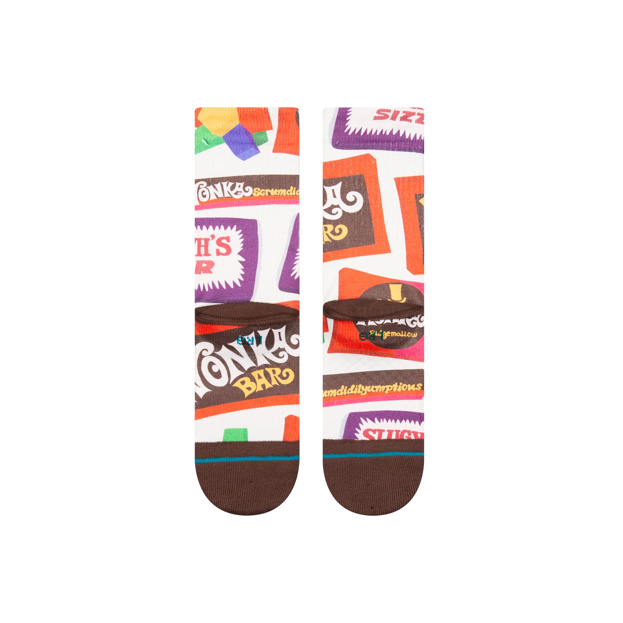 Stance Wonka Bars Kids Crew Socks - Colorful Candy-Themed Socks for Boys & Girls - Perfect for School, Sports & Everyday Wear