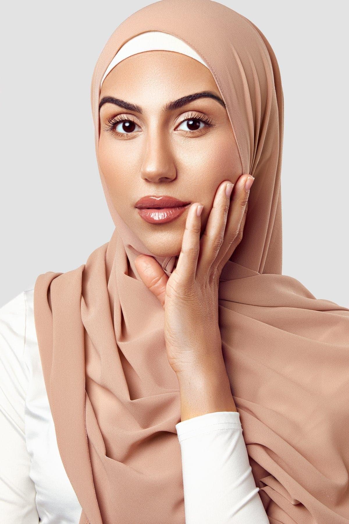 Luxury Chiffon Hijab Scarf - Soft & Lightweight for Women - Perfect for Daily Wear, Prayer, and Special Occasions