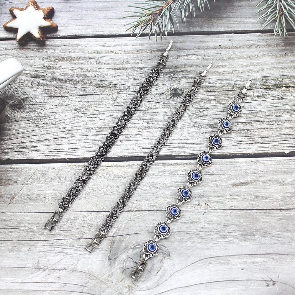 Fatima Bracelet for Women - Hand of Hamsa Evil Eye Protection Charm - Stylish Boho Jewelry Gift for Her | Perfect for Daily Wear, Meditation & Spiritual Healing