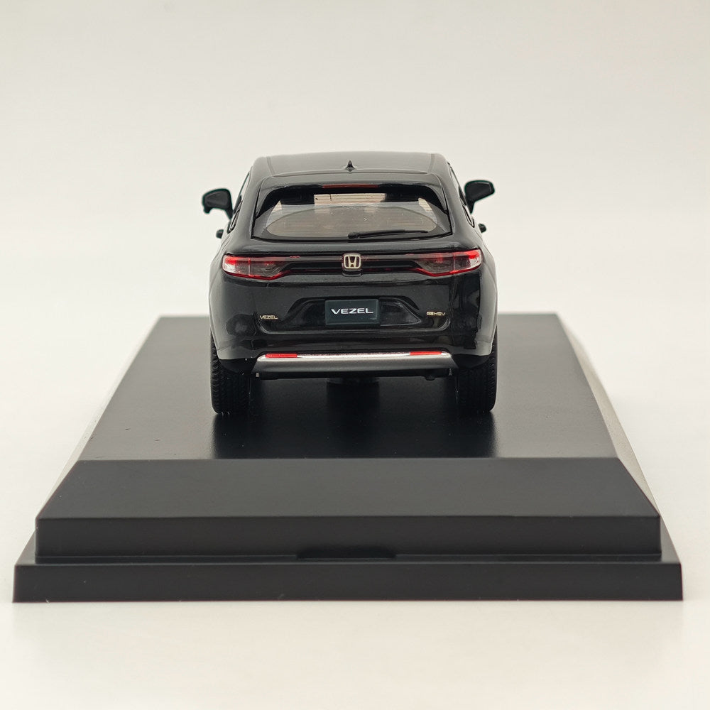 1/43 Scale Honda VEZEL e:HEV Z Crystal Black Diecast Model Car - Limited Edition Collectible for Car Enthusiasts & Display - Perfect for Home/Office Decoration & Model Car Collections