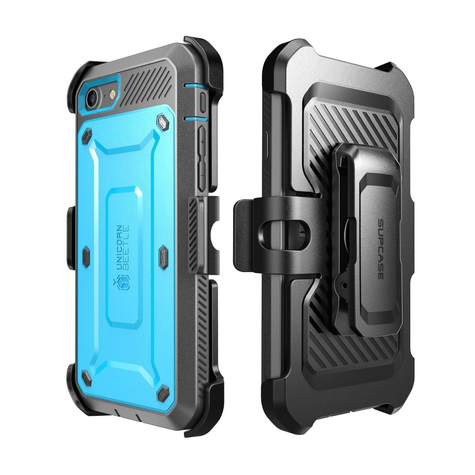 iPhone 7/8 Unicorn Beetle Pro Rugged Full Body Protective Case - Shockproof, Drop Protection & Scratch Resistant Cover for Everyday Use, Outdoor Activities & Travel (Blue)