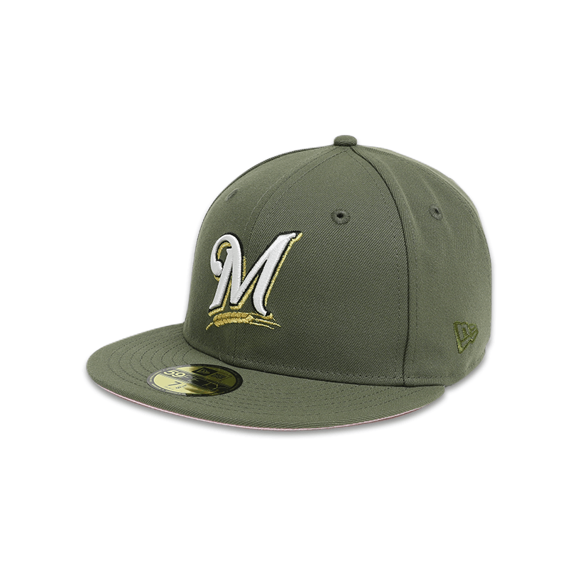 Milwaukee Brewers 2002 All-Star Game Patched 59FIFTY Fitted Hat for Men - Official MLB Baseball Cap for Sports Fans & Casual Wear