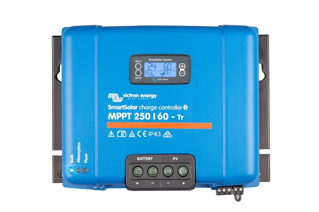 Victron Energy SmartSolar MPPT 250/60 Tr Solar Charge Controller | 60A 250V Maximum Power Point Tracking for RV, Boat & Off-Grid Solar Systems | Perfect for Marine, Camping & Renewable Energy Applications