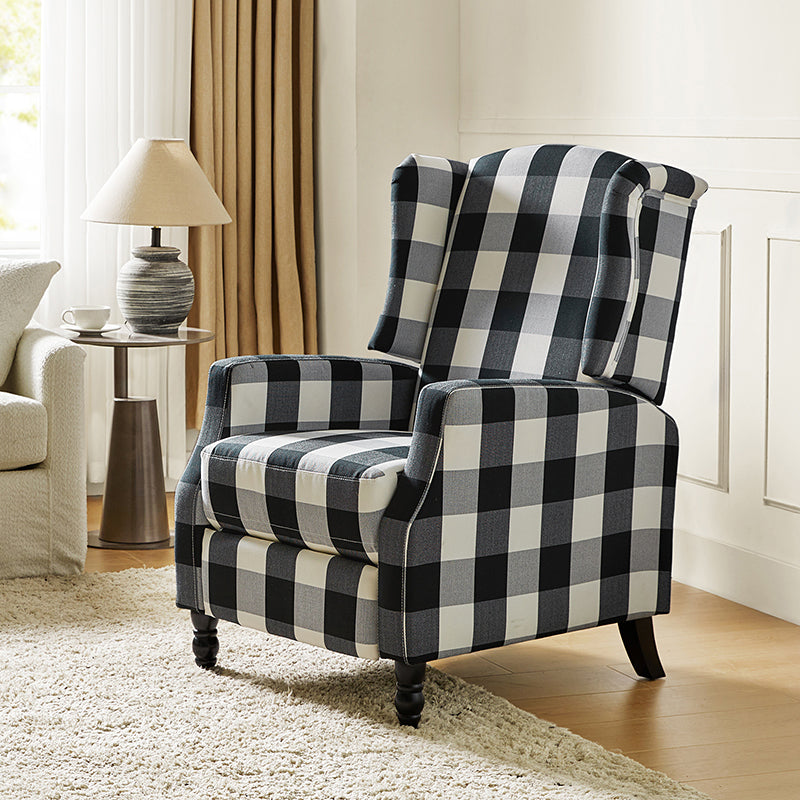 Lilith Upholstered Recliner Chair - Adjustable Backrest & Footrest, Ergonomic Living Room Reclining Chair for Relaxing, Reading & Watching TV