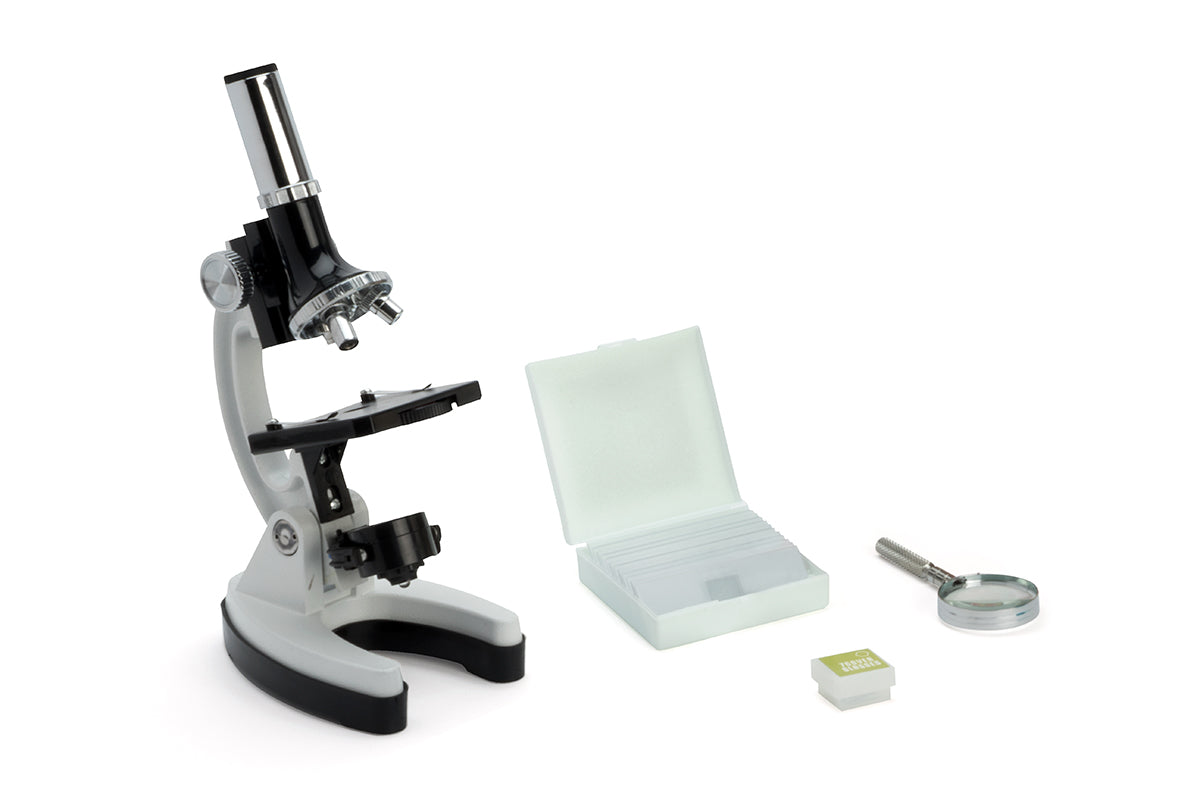 Kids Basic Microscope Kit - Science Educational Toy for Children | STEM Learning Tool for Home & Classroom Experiments | Perfect for Young Scientists & Biology Discovery