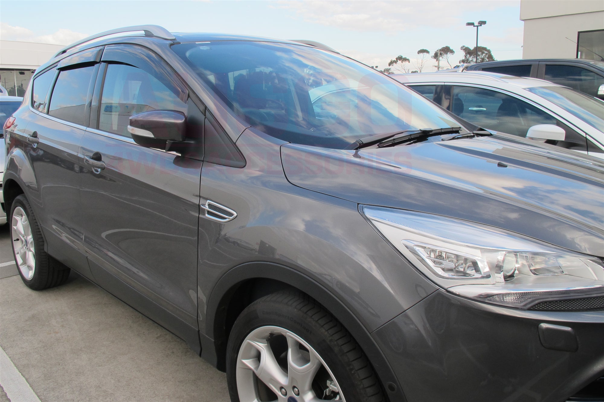 Weather Shields for Ford Kuga TF Series 2013-2016 | Rain Guards & Window Deflectors | Perfect for All-Weather Protection & Off-Road Adventures